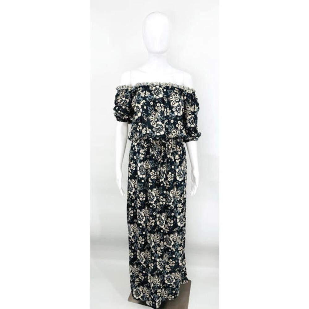 Tiare Hawaii Women Maxi Dress Lightweight Floral Tropical Beach Resort Size One